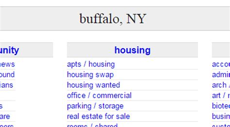 craigslist buffalo ny